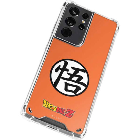 Dragon Ball Z Goku Iconic Kanji Symbol Galaxy S21 Ultra 5G Clear Case